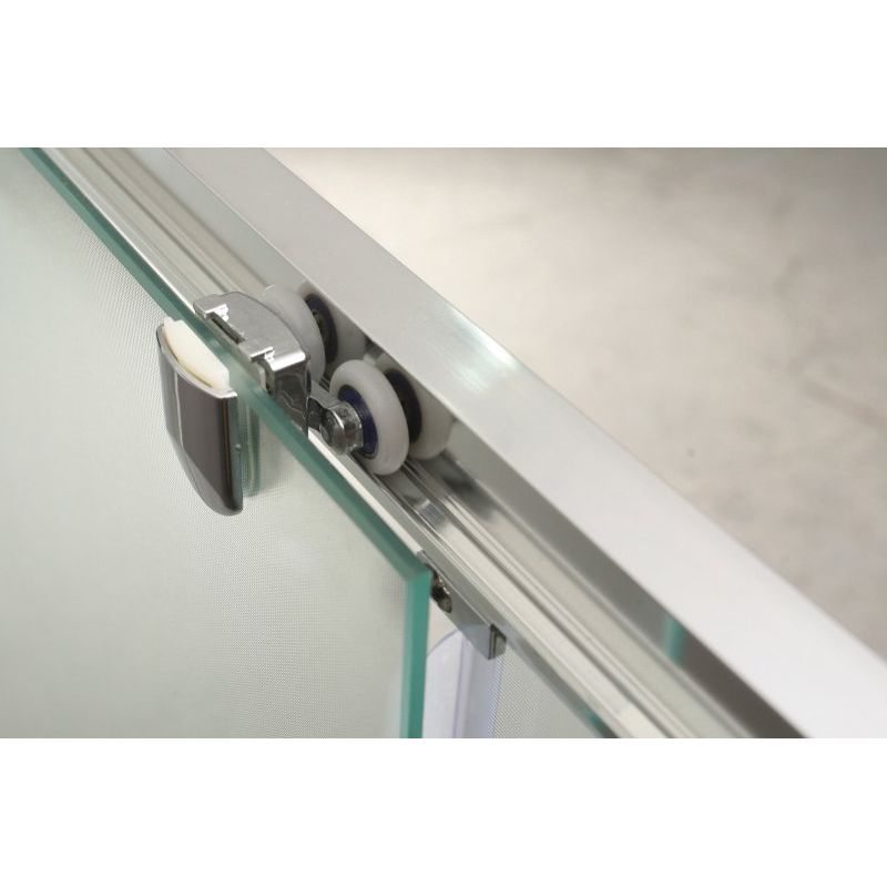 Шторка на ванну BelBagno UNIQUE-VF-2-150/180-140-C-Cr