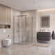 Душевой уголок BelBagno UNO-195-A-1-100-C-Cr