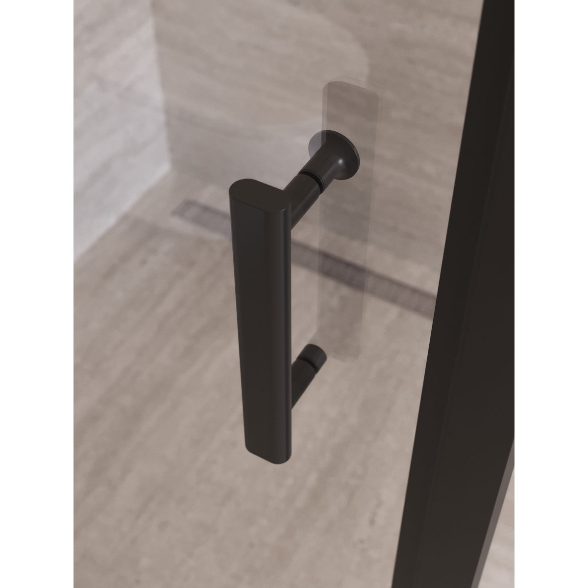 Душевой уголок BelBagno UNO-195-AF-31-100-C-NERO