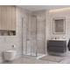Душевой уголок BelBagno UNO-195-AF-31-90-C-Cr