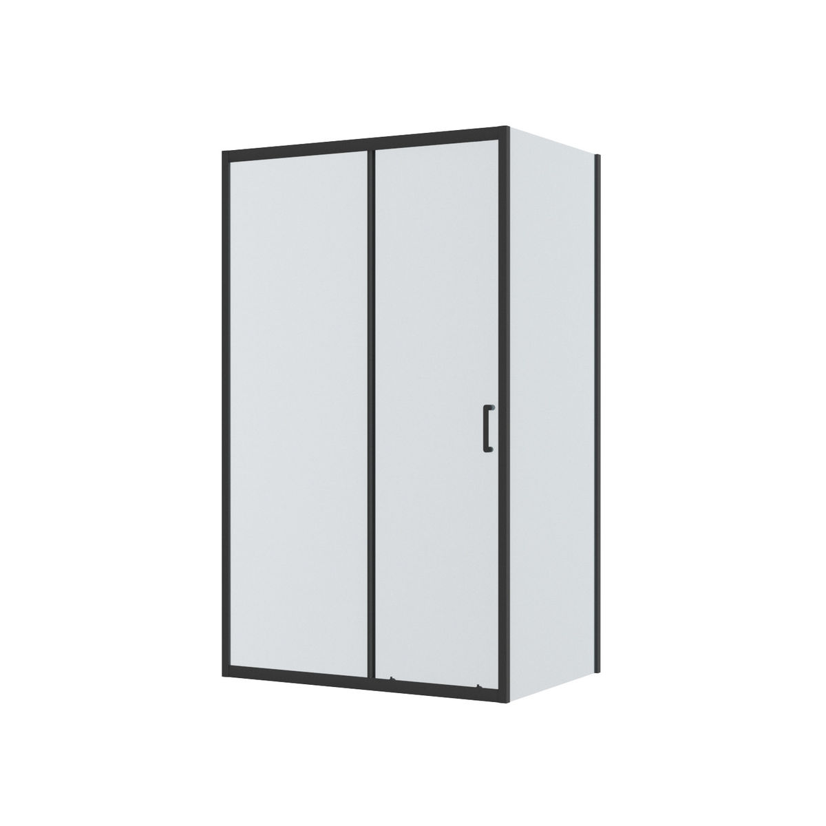 Душевой уголок BelBagno UNO-195-AH-1-110/100-C-NERO