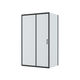 Душевой уголок BelBagno UNO-195-AH-1-110/100-C-NERO