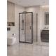 Душевой уголок BelBagno UNO-195-AH-1-110/70-C-NERO