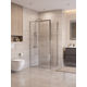 Душевой уголок BelBagno UNO-195-AH-1-110/90-C-Cr