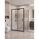 Душевой уголок BelBagno UNO-195-AH-1-120/100-C-NERO