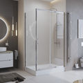 Душевой уголок BelBagno UNO-195-AH-1-120/90-C-Cr