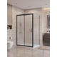 Душевой уголок BelBagno UNO-195-AH-1-120/90-P-NERO