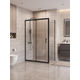 Душевой уголок BelBagno UNO-195-AH-1-130/70-C-NERO