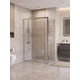 Душевой уголок BelBagno UNO-195-AH-1-130/80-C-Cr