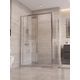 Душевой уголок BelBagno UNO-195-AH-1-130/90-C-Cr