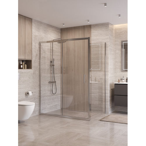 Душевой уголок BelBagno UNO-195-AH-1-140/100-C-Cr