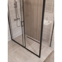 Душевой уголок BelBagno UNO-195-AH-1-140/70-C-NERO — 3