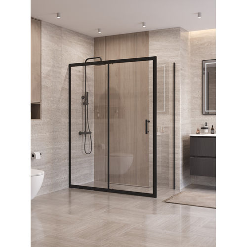 Душевой уголок BelBagno UNO-195-AH-1-140/70-C-NERO