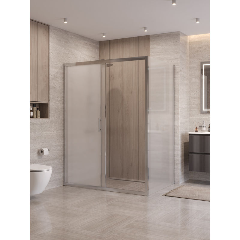 Душевой уголок BelBagno UNO-195-AH-1-150/90-P-Cr