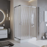 Душевой уголок BelBagno UNO-195-AH-2-100/80-CH-CR — 1