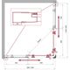 Душевой уголок BelBagno UNO-195-AH-2-120/100-C-Cr