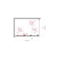 Душевой уголок BelBagno UNO-195-AHF-31-100/70-C-NERO — 5