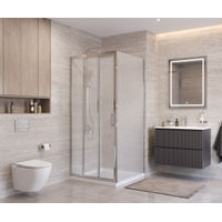 Душевой уголок BelBagno UNO-195-AHF-31-100/90-P-Cr — 5