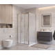 Душевой уголок BelBagno UNO-195-AHF-31-100/90-P-Cr