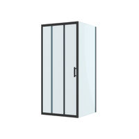 Душевой уголок BelBagno UNO-195-AHF-31-100/90-P-NERO — 2