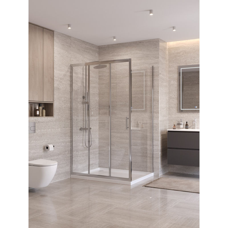 Душевой уголок BelBagno UNO-195-AHF-31-110/100-C-Cr