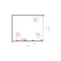 Душевой уголок BelBagno UNO-195-AHF-31-120/100-C-Cr — 6