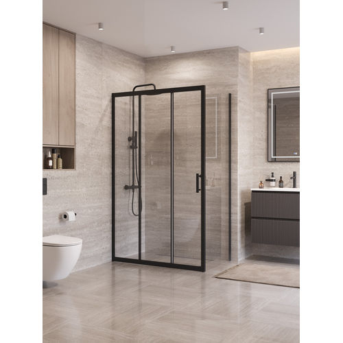 Душевой уголок BelBagno UNO-195-AHF-31-120/70-C-NERO