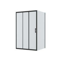 Душевой уголок BelBagno UNO-195-AHF-31-120/80-C-NERO — 2