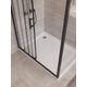Душевой уголок BelBagno UNO-195-AHF-31-120/90-C-NERO