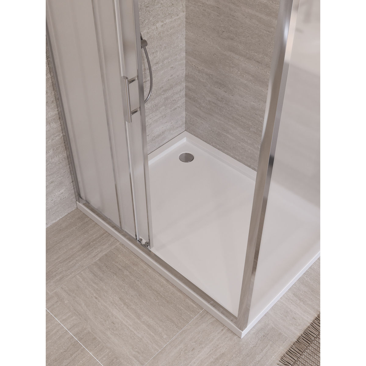 Душевой уголок BelBagno UNO-195-AHF-31-120/90-P-Cr