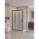 Душевой уголок BelBagno UNO-195-AHF-31-120/90-P-NERO