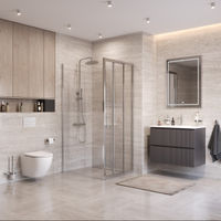 Душевой уголок BelBagno UNO-195-AHF-31-90/100-C-Cr — 5