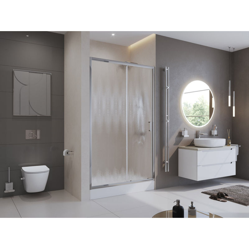 Душевая дверь BelBagno UNO-195-BF-1-120-CH-CR