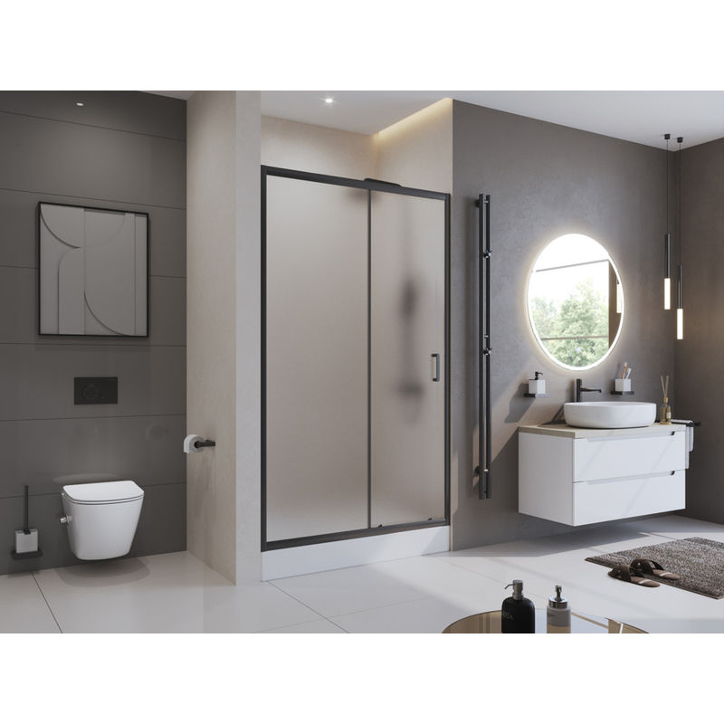 Душевая дверь BelBagno UNO-195-BF-1-120-P-NERO