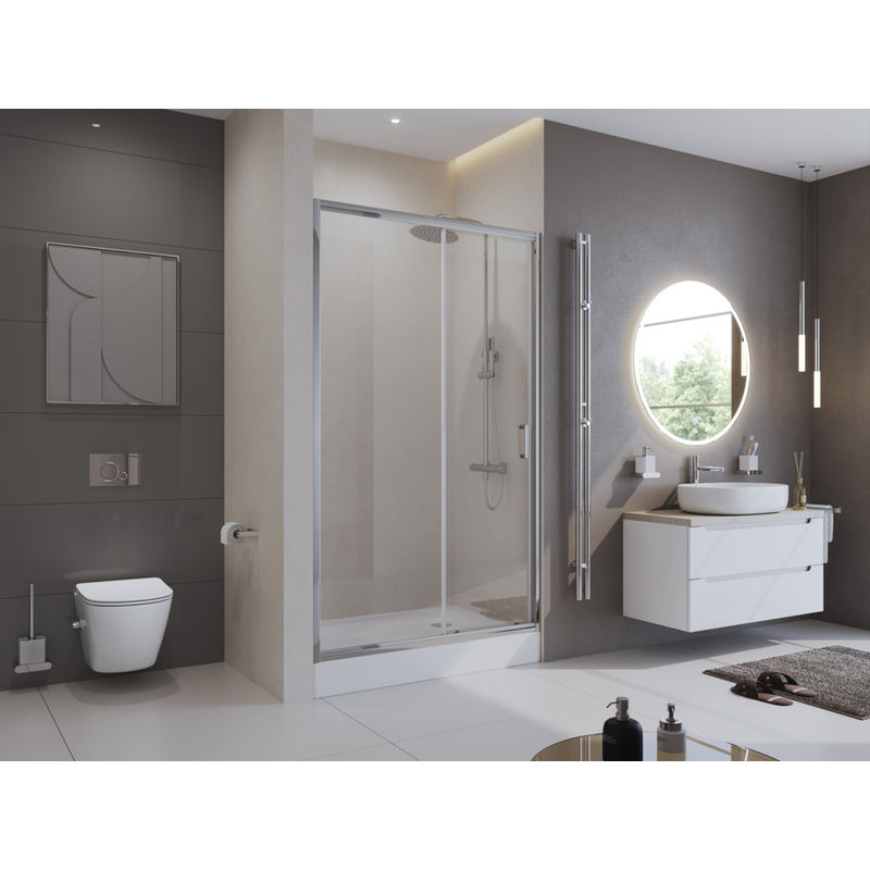 Душевая дверь BelBagno UNO-195-BF-1-160-C-Cr