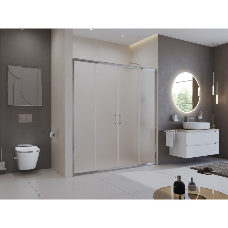 Душевая дверь BelBagno UNO-195-BF-2-170-P-Cr