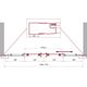 Душевая дверь BelBagno UNO-195-BF-2-170-P-Cr