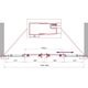 Душевая дверь BelBagno UNO-195-BF-2-180-P-Cr