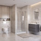 Душевая дверь BelBagno UNO-195-BF-3-100-C-IN