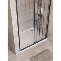 Душевая дверь BelBagno UNO-195-BF-3-100-C-NERO — 3