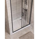 Душевая дверь BelBagno UNO-195-BF-3-100-C-NERO