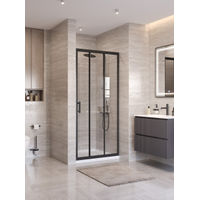 Душевая дверь BelBagno UNO-195-BF-3-100-C-NERO — 1