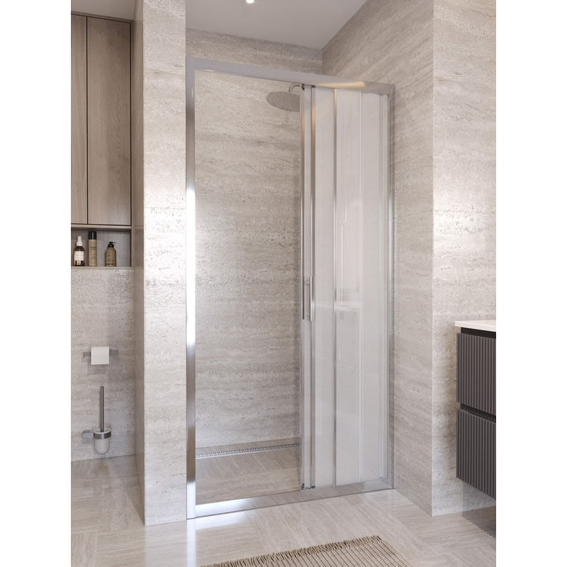 Душевая дверь BelBagno UNO-195-BF-3-100-P-Cr