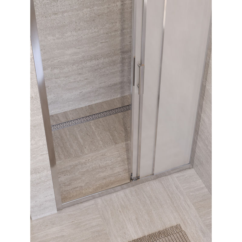 Душевая дверь BelBagno UNO-195-BF-3-100-P-Cr