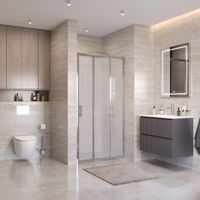 Душевая дверь BelBagno UNO-195-BF-3-100-P-Cr — 5