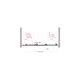 Душевая дверь BelBagno UNO-195-BF-3-110-C-Cr