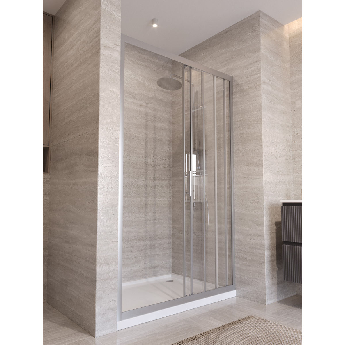 Душевая дверь BelBagno UNO-195-BF-3-120-C-IN