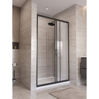 Душевая дверь BelBagno UNO-195-BF-3-120-P-NERO — 3