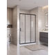 Душевая дверь BelBagno UNO-195-BF-3-120-P-NERO