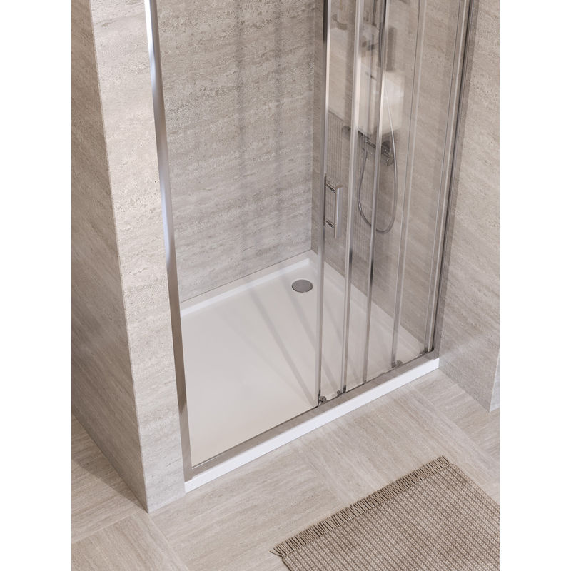 Душевая дверь BelBagno UNO-195-BF-3-80-C-Cr